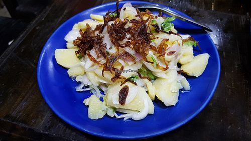 Potato salad at Wadee in Hpa-an