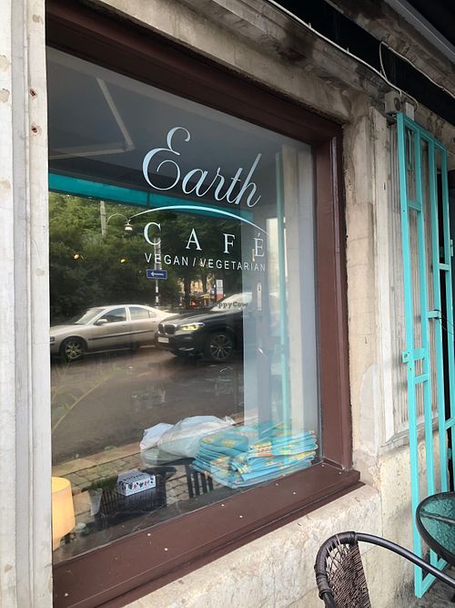 Earth Cafe with outdoor seating  at Earth Cafe in Gothenburg