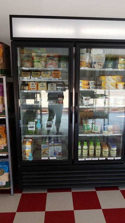 Chilled goods at Frisk Market Bistro in Saskatoon