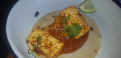 Tandoori Tofu Tacos at Mexico 70 in Sunderland
