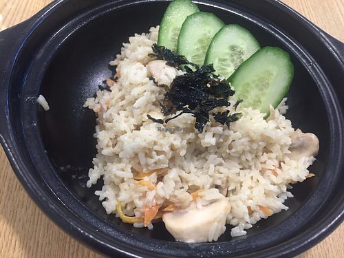 Cheese Rice Stew  at Food Fortune Vegetarian Restaurant in West Singapore