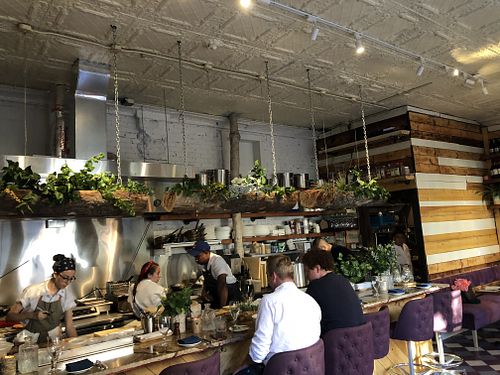 Beautiful upscale vegan Williamsburg  at Avant Garden in Brooklyn