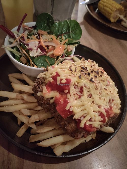 Cauliflower parmo at So! Bar and Eats in Ripon