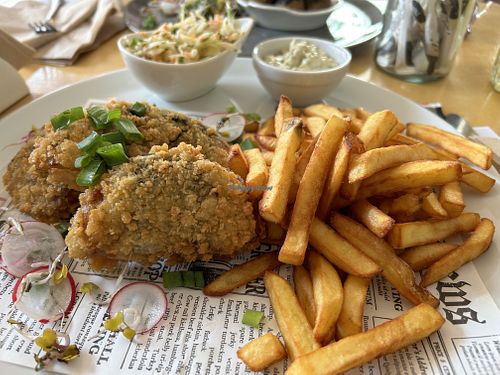 Fish and chips   at Naturalna in Bydgoszcz