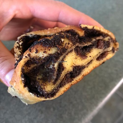 Inside the poppy seed slice at Biggi's Organic Breads in Bangor