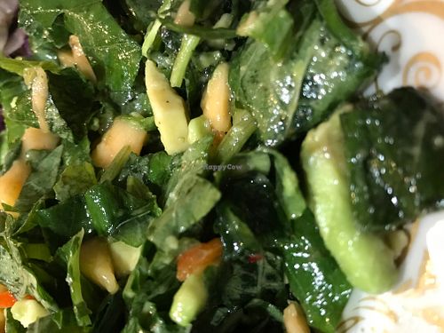 Calaloo salad  at Sweet So-sum-ba in Washington