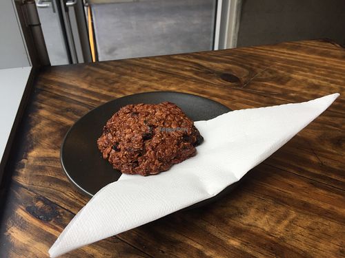 Oat and raisin cookie  at Bayano the Rebel in South Yarra