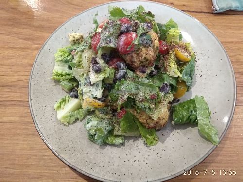 Buffalo cauliflower salad at The Proprietor in Albury