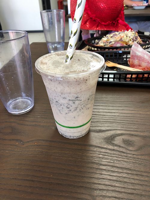 Oreo vegan milkshake  at Natural Born Grillers in Mount Gambier