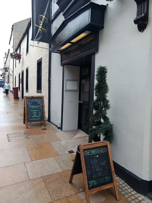Rain in scotland  at The Bakers Field in Kirkcaldy