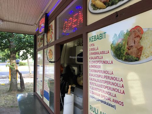 The kiosk counter at Ravintola Sanna Turku in Turku