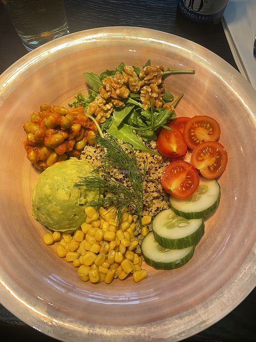 Quinoa Bowl vegan  at Du & Ich in Wiesbaden