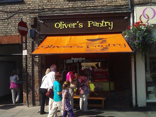 Exterior (from social media) at Oliver's Pantry in Ripon