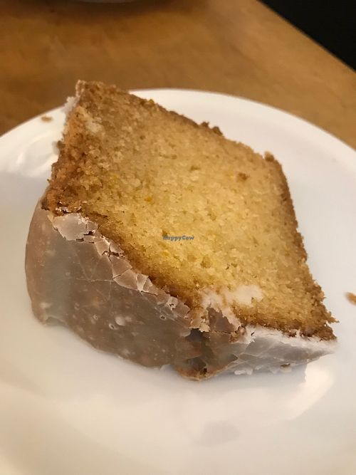 Vegan cake  at Massolit Cooks in Krakow