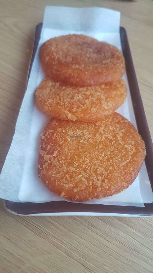 Pumpkin fritters at RuGa Bistro in Birmingham