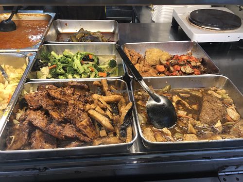 selection (most were sold out as i arrived later in the afternoon! do visit early for greater variety) at Vegetarian Stall - Kovan 209 in Northeast Singapore