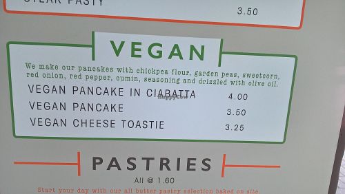 Savoury items at Junction 8 in Reigate