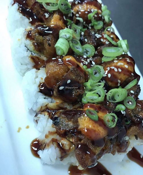 Fried Mushroom Roll at Patio Sushi in San Luis