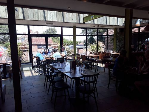 Inside at The Horseshoe in Warlingham