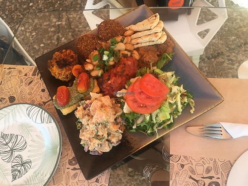 Vegan Mezze 2 at Pulse in Crete