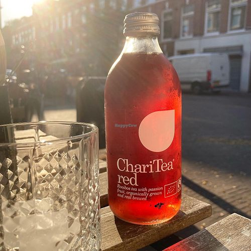 Great Ice Tea at HUmmUS in The Hague