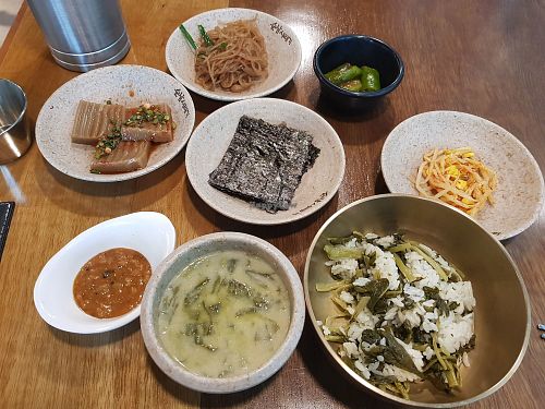 씨앗된장시래기 at Soonnam Siraegi in Seoul
