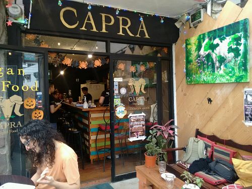 Storefront at Capra in San Jose