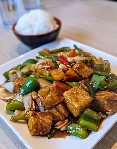 Kung Pao tofu at Simply Ramen in Albany