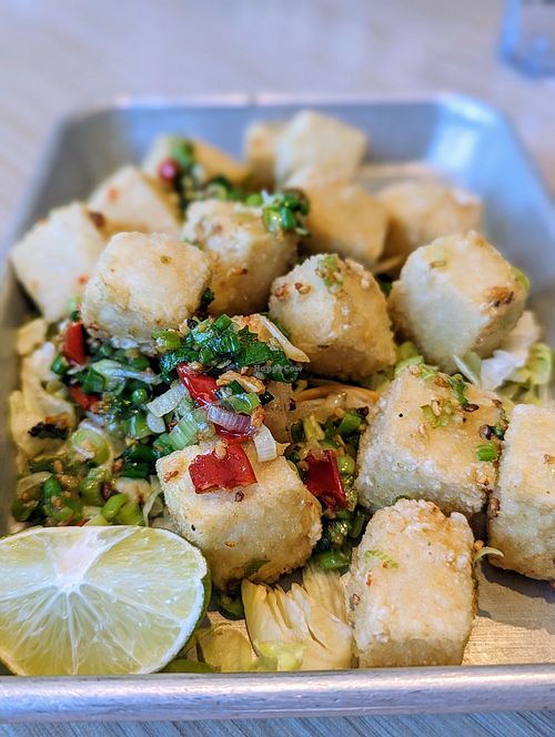 Salt and pepper tofu at Simply Ramen in Albany