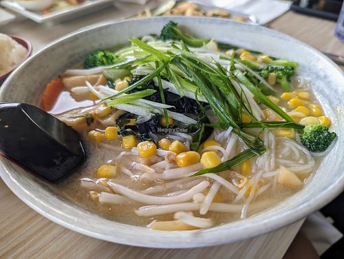 Vegan ramen at Simply Ramen in Albany