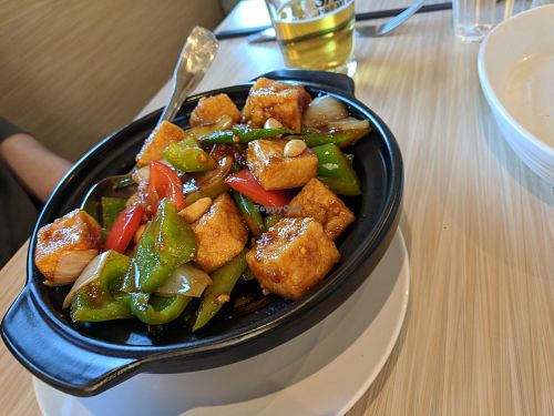 One of the Chinese-ish dishes at Simply Ramen in Albany