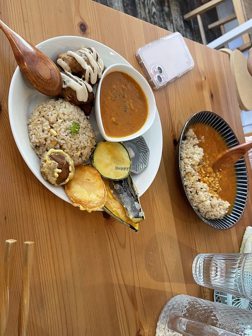   at Marugoto Vegan Dining Asakusa in Tokyo