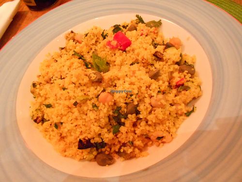 couscous at Cafe Botanika in St Petersburg