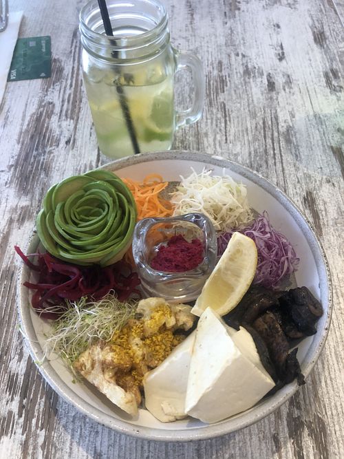 Buddha bowl at Seoulmate in North Willoughby