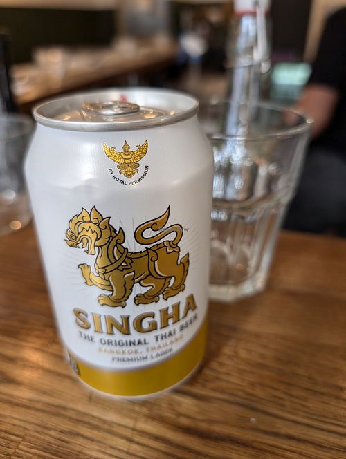Das einzige Bier at Kapunka Vegan in Paris