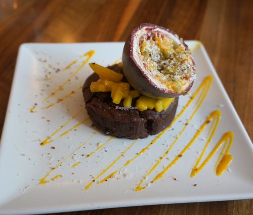 Moelleux au chocolat at Kapunka Vegan in Paris