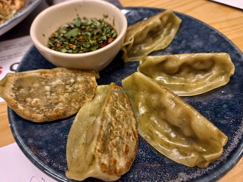 Gyozas at Wagamama in Bromley