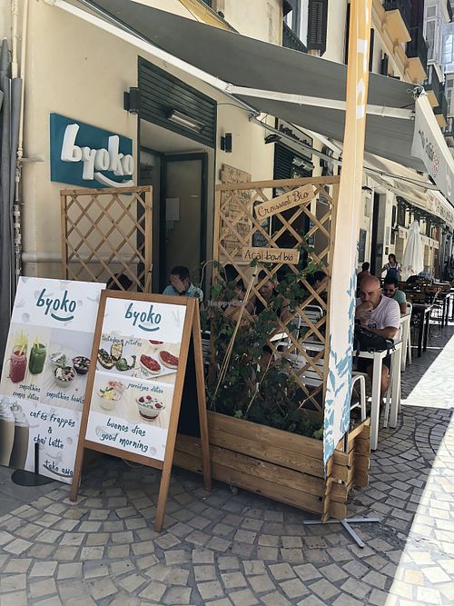 Byoko, small place with fresh juices and smoothies at Byoko in Malaga