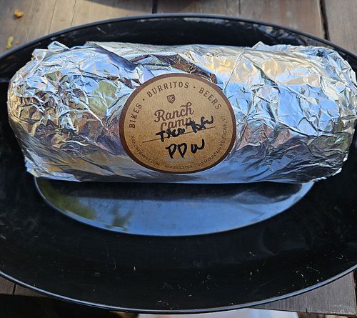 Power Buritto at Ranch Camp in Stowe