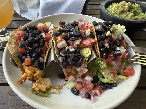 Tofu tacos  at Ranch Camp in Stowe