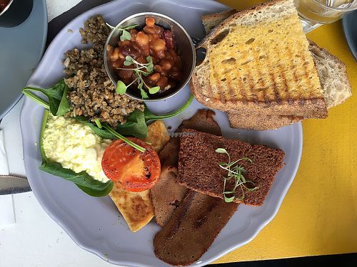 The big breakfast. at Mayze - Finnieston in Glasgow