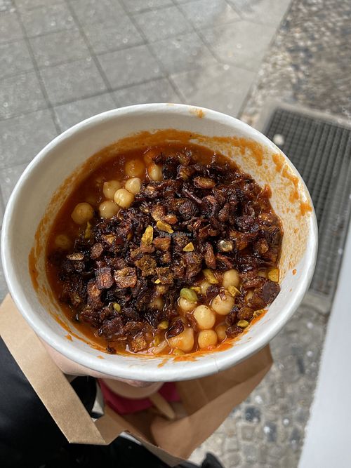 Takeaway koshary   at Koshary Lux in Berlin