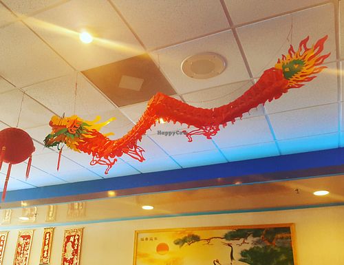 Dragon decor at Peking House in Homestead
