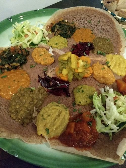 Vegan mix at Asmara in Eindhoven
