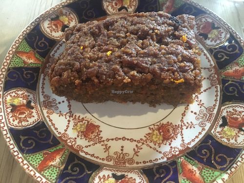 Carrot cake at Kitchen Garden Cafe in Birmingham