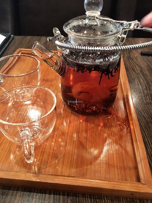 Lychee tea at Niu in Chicago