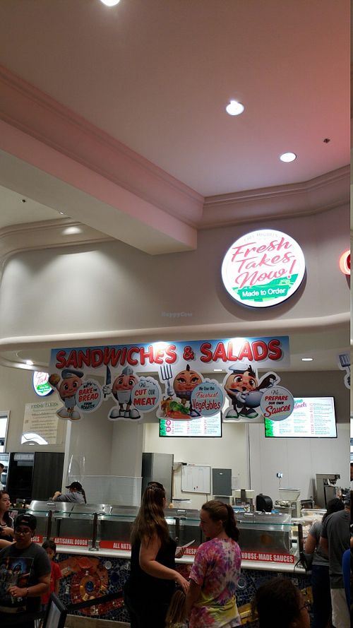 Salads at EddieWorld in Yermo