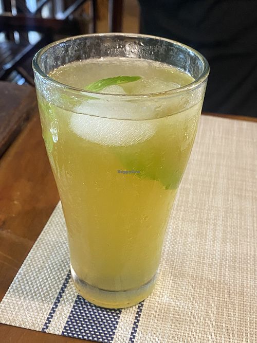 Calamansi juice #Veganuary at Green Earth Cafe in Naga