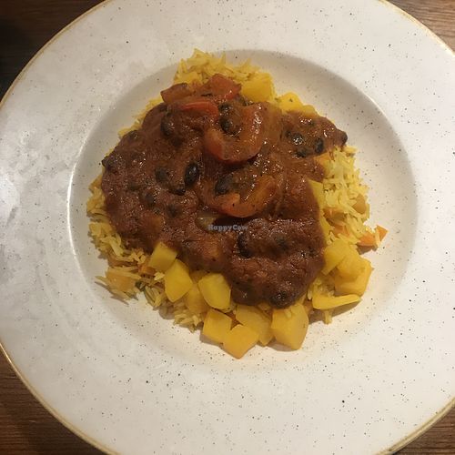 Curry main at The Crown in Colchester
