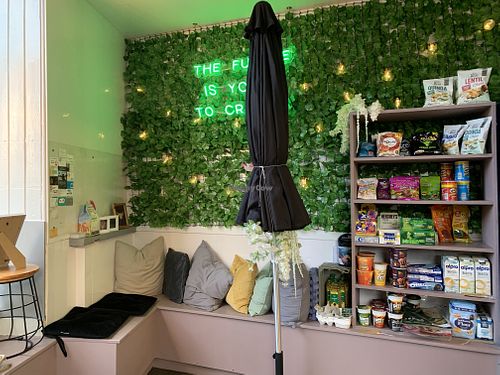 Seating area downstairs  at Ruthie's Kaffe in Aberdeen